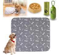 Puppypad Washable Dog Pee Pads, PuppyPad Pee Pads for Dogs with Pheromones, Puppy Pad Reusable ee ads, Durable Leak-Proof & Anti-Slip Pet Training Pads, for Home (A,S(16*24 in))