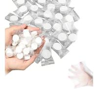 Puppyparagraph Compressed Towel Tablets, Magic Towels Expands In Water, Compressed Bath Towel Tablets, Compressed Towel Tablets Large, for Hotel Camping Backpacking Hiking (100PCS)