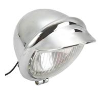 PUQWRIM Faro LED Ojo Ángel Cromado Para Motocicleta, Luz Antiniebla Para Virago XV 250 500 535 700 750 920 1100 Para Chopper Para Cruiser Faros De Motocicleta