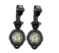 PUQWRIM Faros Delanteros 1 Juego Faros Delanteros Universales Para Motocicleta Para R1200GS/ADV/F800GS Luz Antiniebla Auxiliar LED 40 W Faro Delantero(2x light)