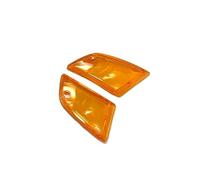 PUQWRIM Faros Delanteros Faros Delanteros Para Motocicleta Luces Direccionales Indicadores Luces Dobles Nuevas Para DIO50 AF17 AF18 AF25 Faro Delantero(Lamp shell orange)