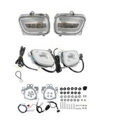 PUQWRIM Faros Delanteros Kit Luces Antiniebla LED Rectangulares Para Intermitentes Motocicleta Para Goldwing GL1800 F6B Para Valkyrie 2012-2017 Faro Delantero(NO2 SET)