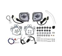 PUQWRIM Faros Delanteros Kit Luces Antiniebla LED Rectangulares Para Intermitentes Motocicleta Para Goldwing GL1800 F6B Para Valkyrie 2012-2017 Faro Delantero(NO1 Fog Light)