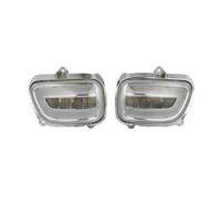 PUQWRIM Faros Delanteros Kit Luces Antiniebla LED Rectangulares Para Intermitentes Motocicleta Para Goldwing GL1800 F6B Para Valkyrie 2012-2017 Faro Delantero(NO5 LED)