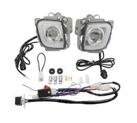 PUQWRIM Faros Delanteros Kit Luces Antiniebla LED Rectangulares Para Intermitentes Motocicleta Para GoldWing GL1800 2012-2017 F6B 2013-2017 Faro Delantero(Clear lens)