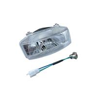 PUQWRIM Faros Delanteros Luces Delanteras Motocicleta Direccionales Indicadoras Dobles Para DIO50 AF17 AF18 AF25 Faro Delantero(B Single headlight)