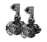 PUQWRIM Faros Delanteros Luz Auxiliar LED Antiniebla Para Motocicleta Para R1200GS F800GS F700GS F650 K1600 40 W 6000 K Faro Delantero