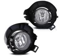 PUQWRIM Foco Trabajo Un Par para Nissan para Pathfinder 2005-2012 para Frontier 2005-2009 Luces Antiniebla Conducción Conjunto Lámparas Parachoques Delantero