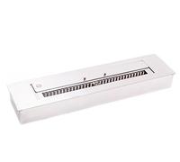 PUR LINE | Bloque de combustión de 3L con Fibra cerámica y Acero Inoxidable F9690 - Bloque Combustión Regulador de Llama y autonomía de hasta 7 Horas para biochimeneas Interiores.