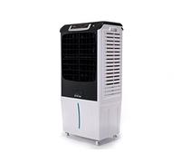 PUR LINE | Climatizador Evaporativo Bajo Consumo Grandes Estancias Panel Digital LED, Depósito de 40L, Rejilla Motorizada y Mando a Distancia - Enfriador, Humidificador y Purificador 3 en 1