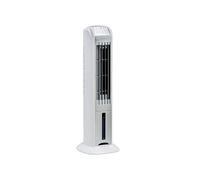 PUR LINE | Climatizador Evaporativo Ionizador Bajo Consumo 70W, Panel Digital, Mando a Distancia, 3 Velocidades y Depósito 4 Litros Aire Fresco y Purificado