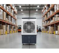 PUR LINE | Climatizador evaporativo RAFY 175 de gran caudal con apertura superior, aire acondicionado portátil - Enfriador de aire potente con gran capacidad, bajo consumo y uso profesional