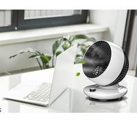 PUR LINE | Ventilador de Sobremesa 45W con Oscilación Vertical de 90º - 3 Velocidades, Diseño Compacto y Bajo Consumo, Ideal para Hogar u Oficina