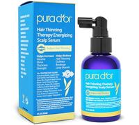 Pura D'Or Terapia de adelgazamiento del cabello del cuero cabelludo energizante serum revitalizante (120 ml) una infusión de aceite de argán, para todos los tipos de pelo (embalaje puede variar)