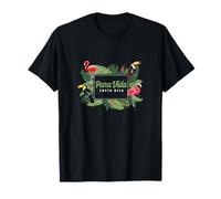 Pura Vida Costa Rica Aves Exóticas Vacaciones Isla Verano Camiseta