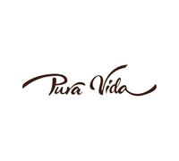 Pura Vida Costa Rica Español Latinoamérica Calcomanías de pared de vinilo 20x85.8cm Decoración de carrocerías Café