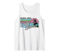 Pura Vida Costa Rica Vacaciones Camiseta sin Mangas
