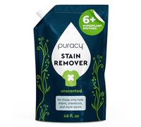 Puracy Recambio para quitamanchas para ropa sucia, perfecta para lavandería, ingredientes puros, con 6 enzimas SuperPlant para una fácil eliminación de manchas de ropa frescas y fijadas, 98.95% de la