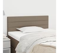 puraday Cabecero de cama Altura Ajustable Accesorios de cama Excelente Apoyo Revestimiento de Pared Muebles de Dormitorio Diseño Elegante Color Taupe 100 x 5 x 78/88 cm