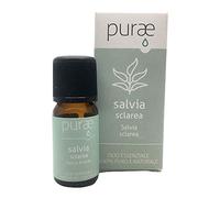 Purae Olio Essenziale Salvia parti aeree 100% Puro e Naturale, 5ml