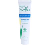 Pur'Aloé Cosmébio Crema de afeitar, 100 ml, lote de 3 unidades
