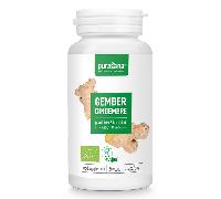 Purasana Jengibre Orgánico - 250 mg - 60 Vcaps