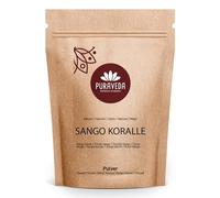 Puraveda Polvo de coral Sango altamente dosificado 250 g - Okinawa, Japón - sin aditivos - fabricación embotellada en Alemania