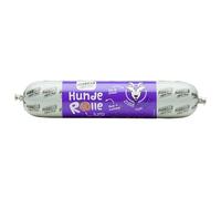 PURBELLO Rollo de Comida para Perros de Cabra con Zanahoria y Hierbas, monoproteína con Alto Contenido de Carne, 8 x 400 g