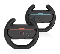 PURBHE Switch - Volante para Nintendo Switch 2 JoyCon, accesorios de volante de carreras para Nintendo 2 Mario Kart World y 8 Deluxe - 2 ruedas JoyCon2 para Nintendo 2025 Switch2