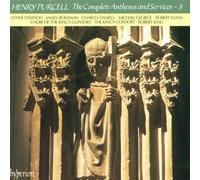 Robert King y The King's Consort – Purcell: The Complete Anthems and Services, Vol. 3 – Hyperion