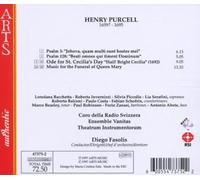 Purcell: Music for the Funeral of Queen Mary Z860; Hail, bright Cecilia Z328; Motets