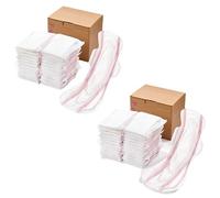 PurComfy Almohadillas posparto de alta calidad con alas, gran absorción máxima para maternidad posparto, ultra suaves, flujo pesado, protección segura contra fugas después del nacimiento, 48 unidades