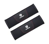 PURDU 2 Pieza Coche cómodo Transpirables Almohadillas para cinturón de Seguridad,para Scania Hombro Protector Estilo Accesorios,A
