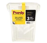 Purdy Juego de 3 Forros para Cubos, Transparentes, 21 x 21 cm