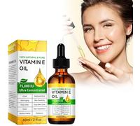 Pure And Natural Vitamin E Oil For The Skin, Organic Vitamin E Oil For The Skin, Face, Hair, Nails, And Body. Provides Intensive Care For Your Body. 60 Ml.