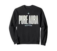 Pure Aura Confidence Funny Saying Quote Sudadera