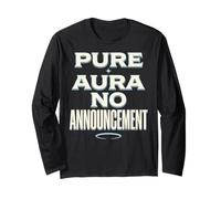 Pure Aura No Announcement Confidence Funny Saying Quote Manga Larga