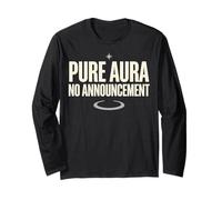 Pure Aura No Announcement Confidence Funny Saying Quote Manga Larga