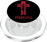 Pure Blood #Pureblood Jesus Crucifixión de Sangre Pura PopSockets PopGrip para MagSafe