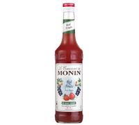 Pure by MONIN Red Berries (1 x 0,7 l) - Concentrado sin azúcar añadido para refrescantes veranos - cócteles y postres afrutados