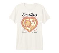 Pure Chaos Too Tiny To Handle Baby Retro Vintage Kitsch Art Camiseta Premium