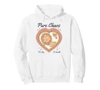 Pure Chaos Too Tiny To Handle Baby Retro Vintage Kitsch Art Sudadera con Capucha