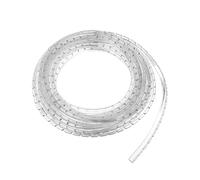 Pure Clarity Glass Fix Tape, Flexible Rubber Retaining Strip System, Heavy Grip Adhesive Mount Feature, Cabinet Door Glass Holder Trim Kit for Easy Install, Transparent Repair Strip, Indoor Diy Use