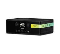 Pure Classic C-D6i - Radio por Internet Todo en uno con WiFi, Dab+/FM, Bluetooth, Reproductor de CD, USB, AUX, 150 presintonías, Sonido estéreo 2x15W, Pantalla a Color, Alarma y Temporizador - Negro