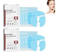 Pure Collagen Films, Melting Collagen Film - Soluble Nano Collagen Mask, Highprime Collagen Film Face Mask, Korea Highprime Collagen Soluble Film, Collagen Hydrating Face Mask (2*Mask)