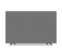 Pure Colour Funda para Televisor Cubierta de Polvo de televisión, 42-86 Pulgadas Tejidos de Interior Cubierta del Televisor Monitor Guardapolvo Cubierta de Tv Colgante/Escritorio(Color:color1,Size:85