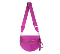 Pure Colour - Riñonera cruzada para mujer, espaciosa, riñonera, riñonera de gran tamaño, Riñonera de color rosa, 11.0 Inches X 8.6 Inches X 4.5 Inches, Casual