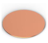 Pure Copper Round Plate Metal Sheet 4×35Mm-4×60Mm Suitable for Craftsmanship, Sculpting And Industrial Purposes,Fuchsia,4×40mm(4x60mm)