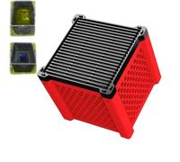 Pure Cube Water Trough Filter 2.0, Aquarium Water Trough Purifier Cube, Super Strong Filtration Activated Carbon Filter for Fish Tanks, Horse Troughs, Ponds & Livestock Tanks (Red)
