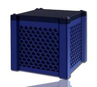 Pure Cube Water Trough Filter,Water Filter for Horses,Removes Yellow Water and Fishy Odor (Blue)